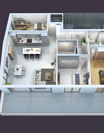 3D Floor Plan