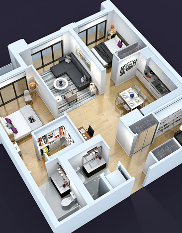 3D Floor Plan